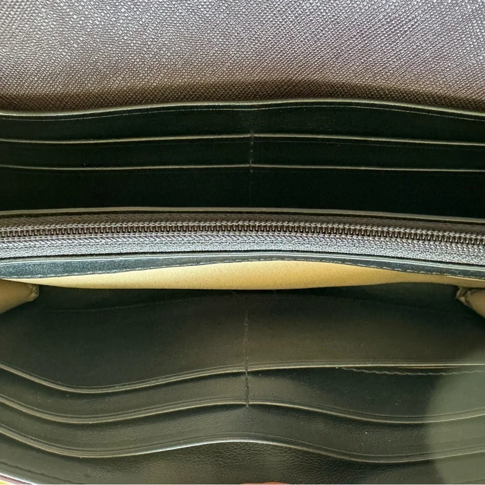 REBECCA MINKOFF CLEO WALLET ON A CHAIN CONVERTIBLE CROSSBODY CLUTCH PURSE - Picture 9 of 13